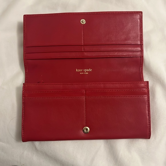 Kate spade red wallet - Picture 3 of 8
